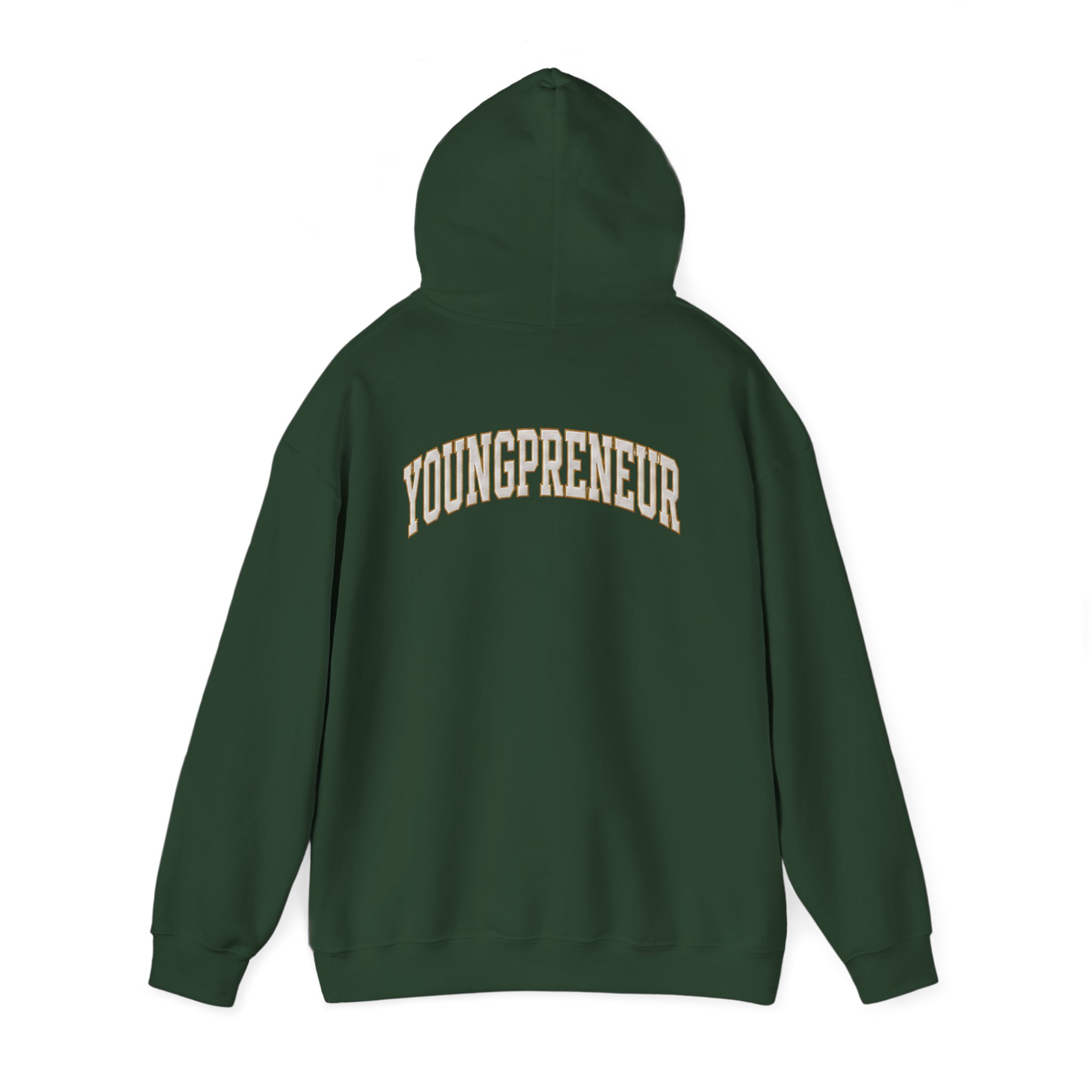 Youngpreneur Logo Hoodie | Youngpreneur Hooded Sweatshirt - Image 3