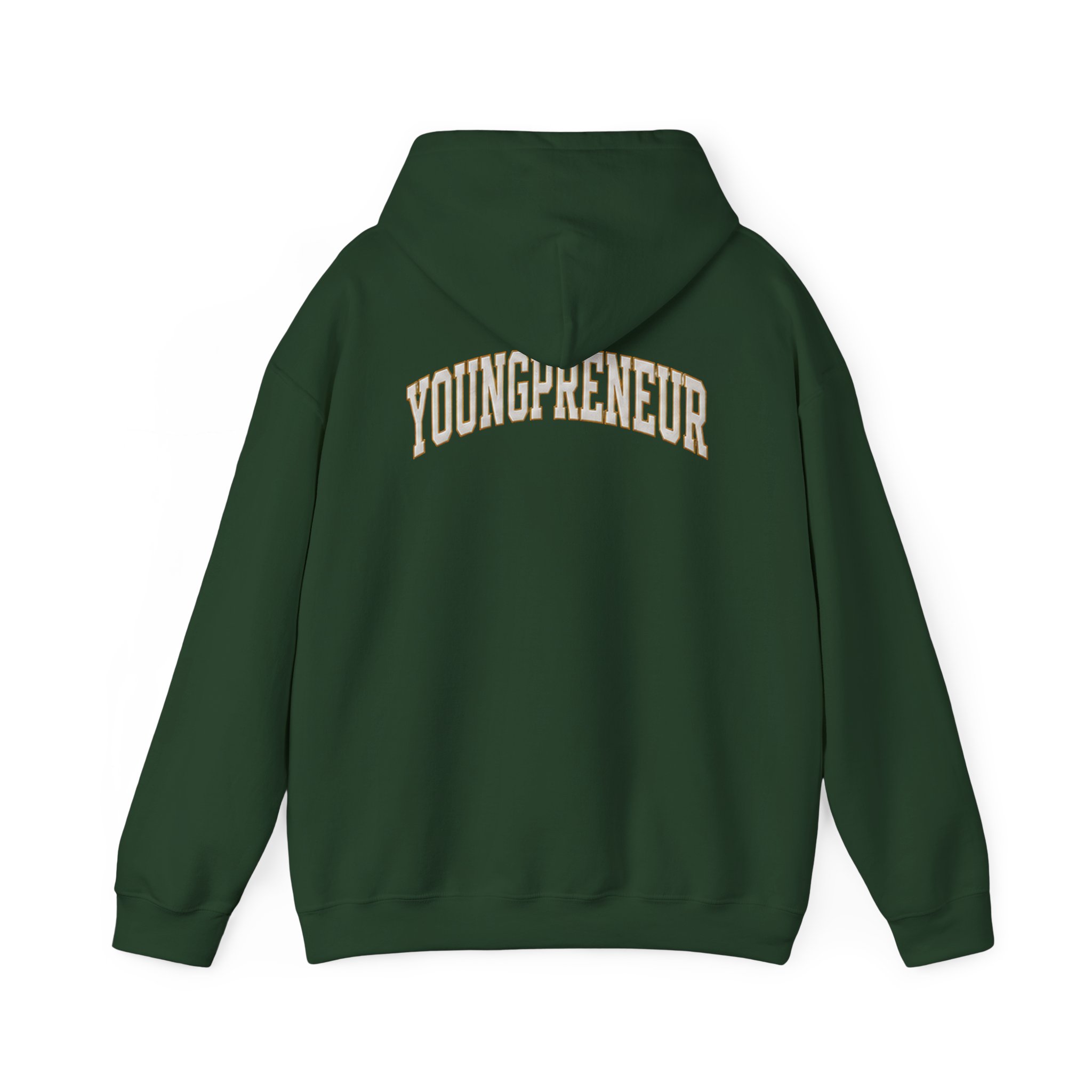 Youngpreneur Logo Hoodie | Youngpreneur Hooded Sweatshirt - Image 2